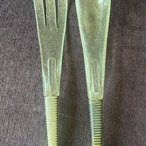 Vintage Green Serving Utensils